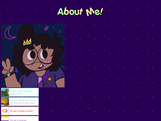 aboutme screenshot