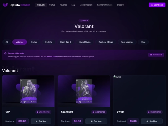 products/valorant screenshot