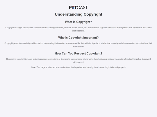 copyright screenshot