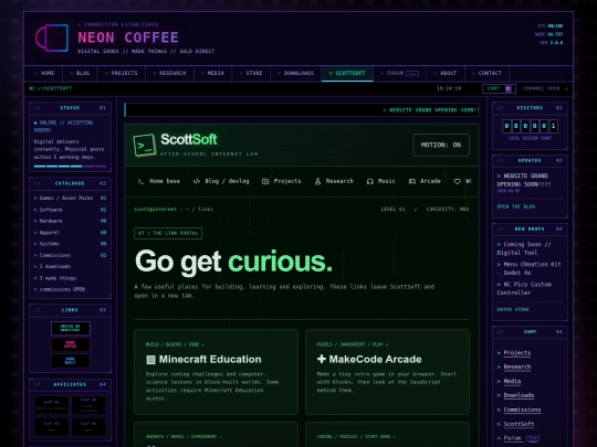 scottsoft-links screenshot