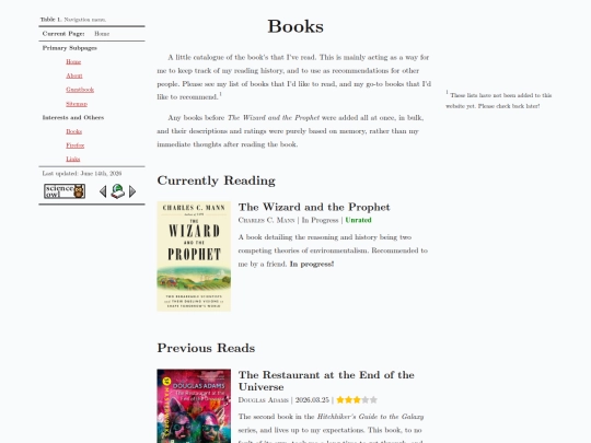 books screenshot