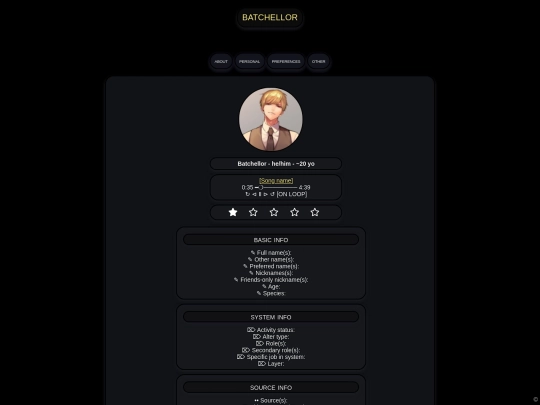Bios/B/Batchellor screenshot