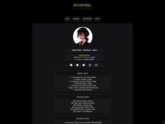 Bios/B/butlerBeal screenshot