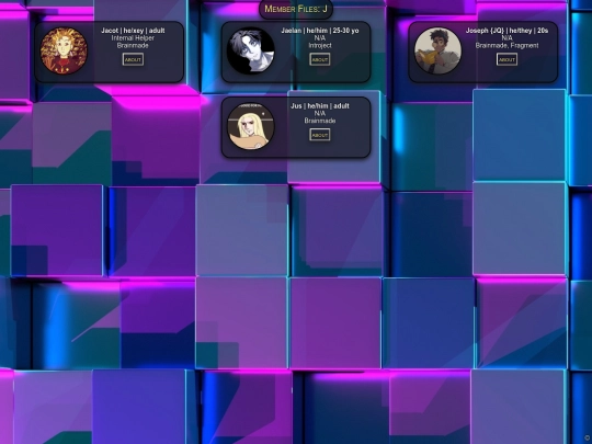 Bios/J screenshot