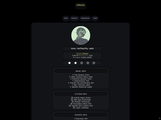 Bios/O/Orion screenshot