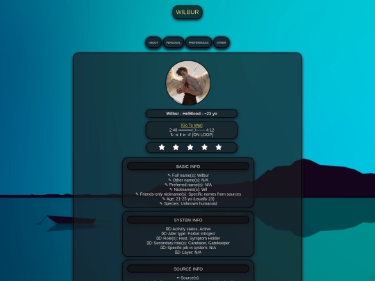 Bios/W/Wilbur screenshot