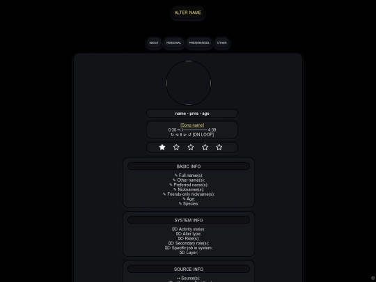 Bios/W/template screenshot