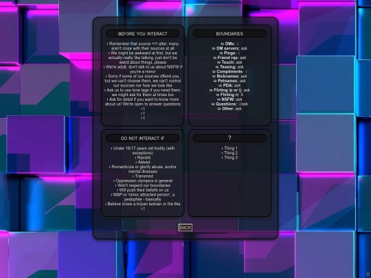 blacklist screenshot