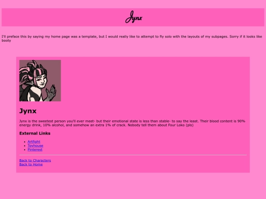 about-jynx screenshot