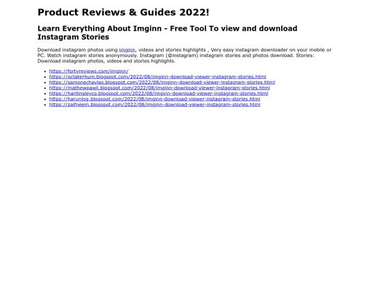 index screenshot