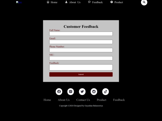 HTML/feedback screenshot