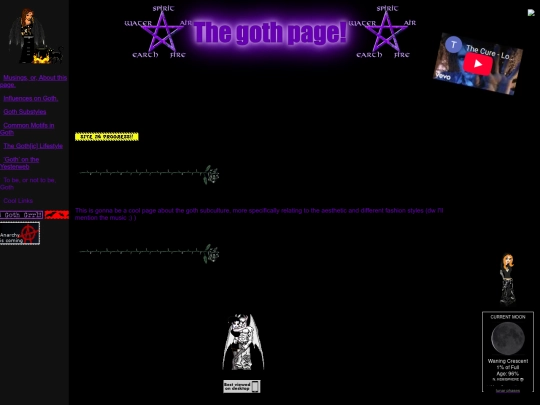 Goth/gothindex screenshot