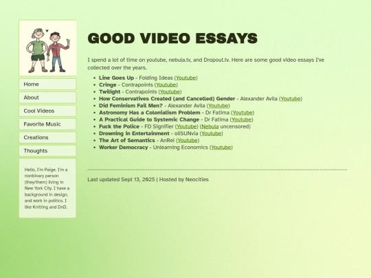 videos screenshot