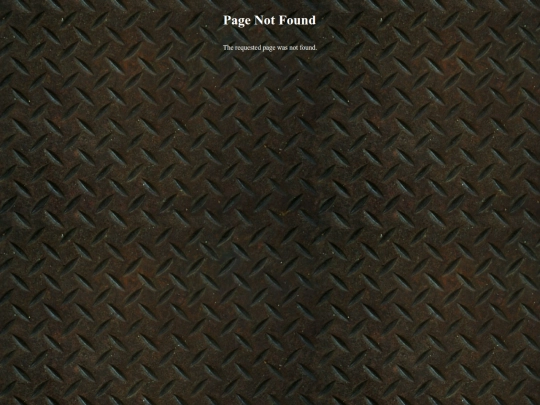 not_found screenshot