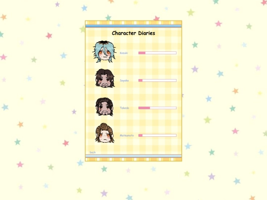 diary screenshot