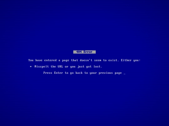 not_found screenshot