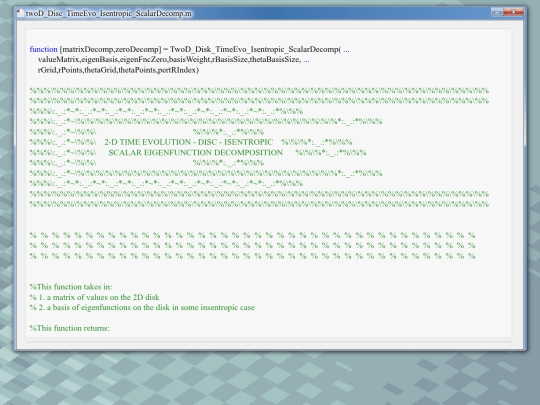 matlab-code/twoD_disc_isentropic/TwoD_Disc_TimeEvo_Isentropic_ScalarDecomp screenshot