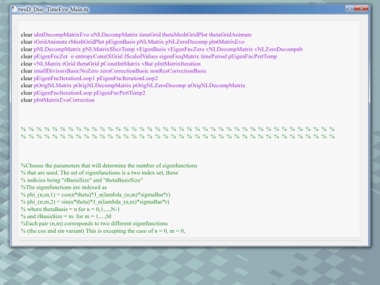 matlab-code/twoD_disc_isentropic/TwoD_Disc_TimeEvo_Main screenshot