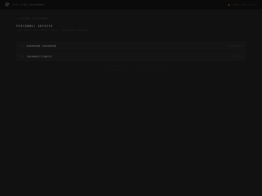 personnel screenshot