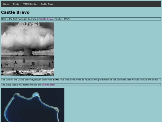 CastleBravo screenshot