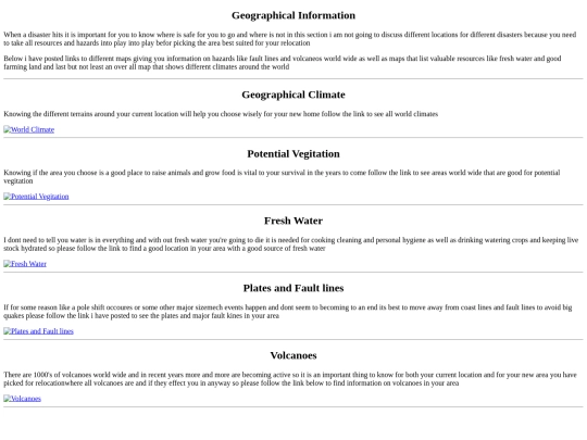 temps for each page/geoinfo screenshot