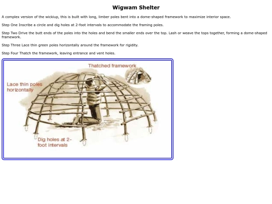 temps for each page/tntshelter/wigwam screenshot