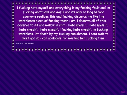 RandomBullshitPages/whatamistilldoinghere screenshot