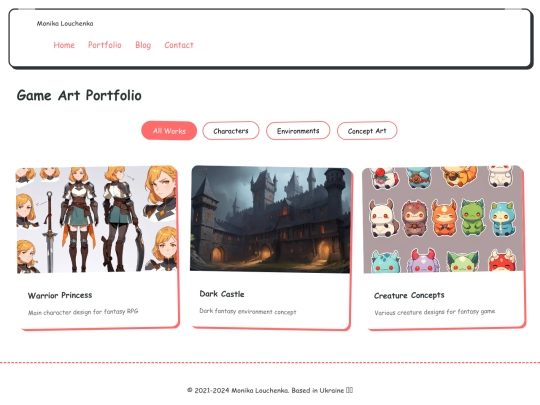 portfolio screenshot