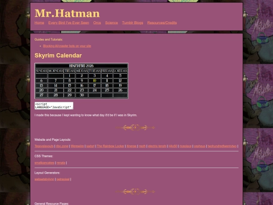 resources screenshot