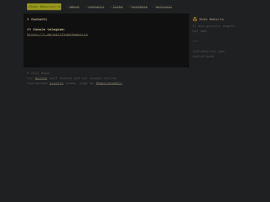 contatti screenshot