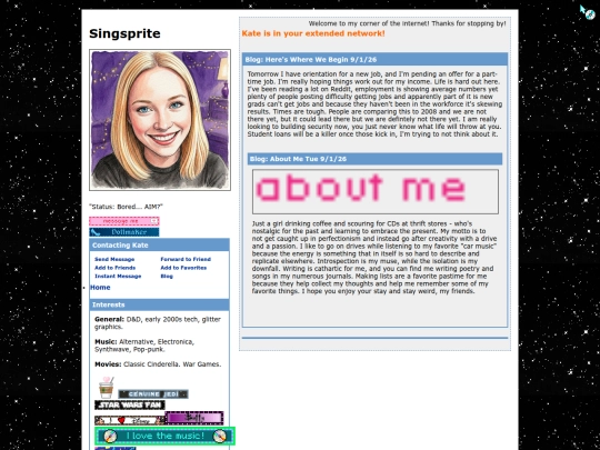 blog screenshot
