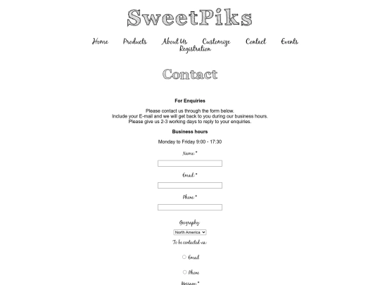 contact screenshot