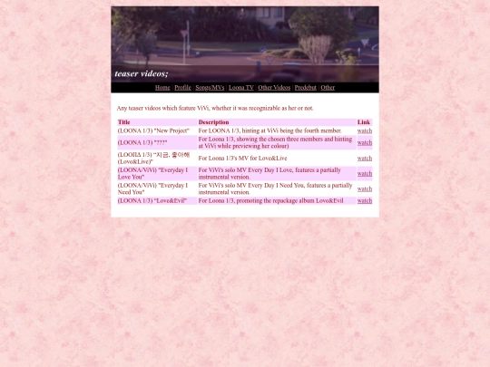 miscvideos/teasers screenshot