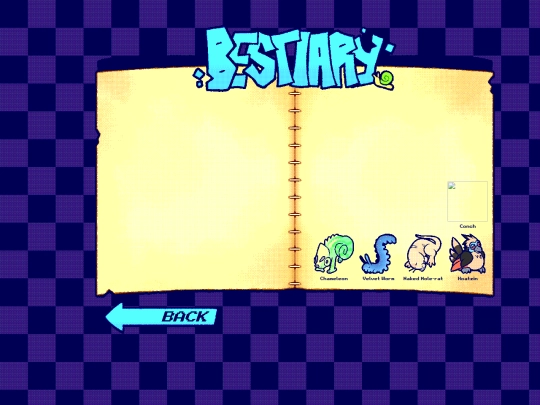 creaturefeature/bestiary screenshot