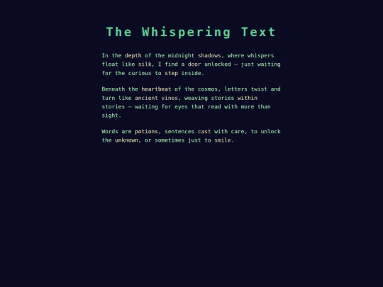 story screenshot