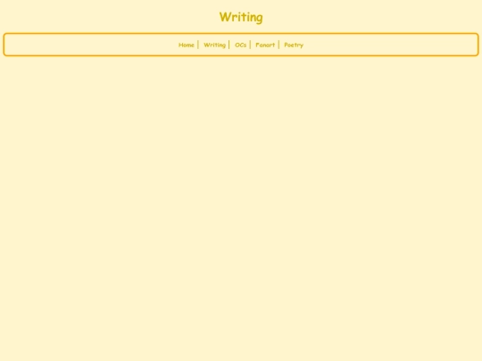 writing screenshot