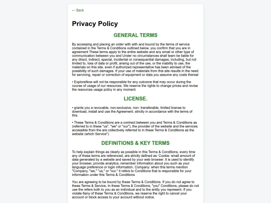 privacy screenshot