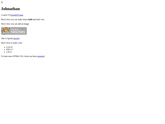 index screenshot