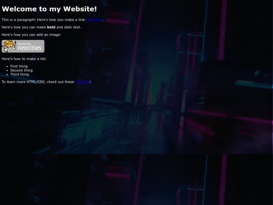 index screenshot