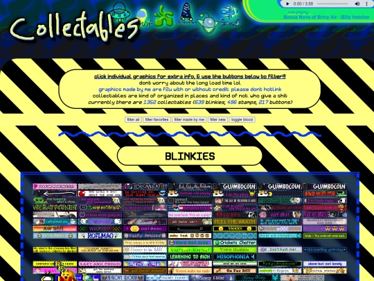 collectables screenshot