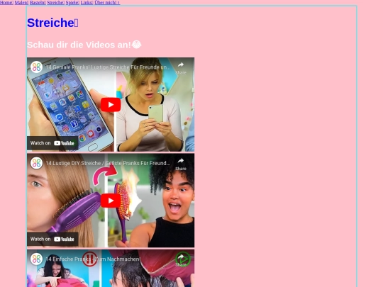 streiche screenshot