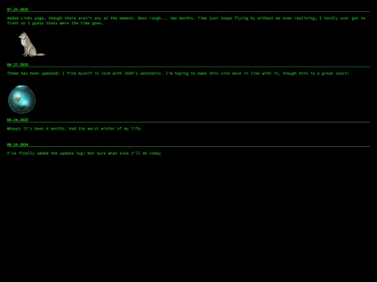 blog screenshot