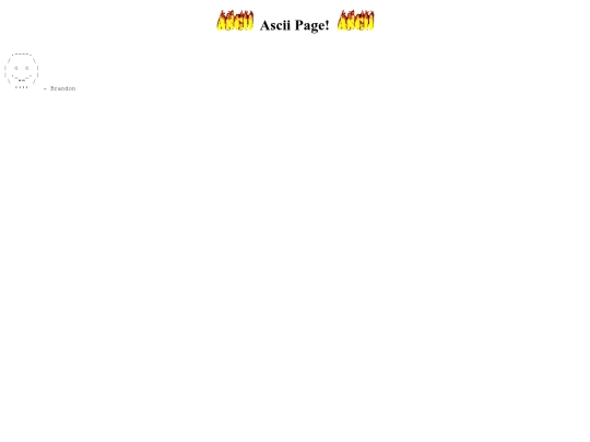 ascii screenshot