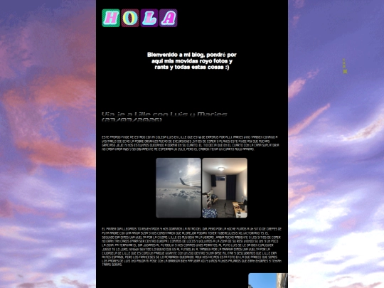 blog screenshot