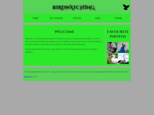 birdWatching screenshot