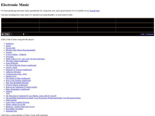 audio/electronic screenshot
