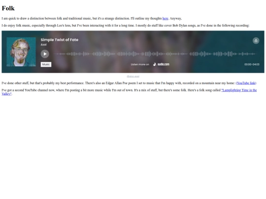 audio/folk screenshot
