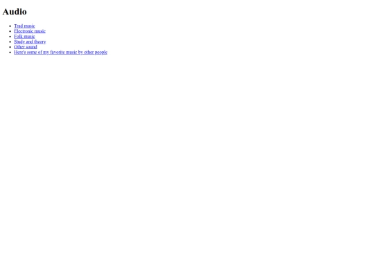 audio screenshot