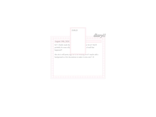 diary screenshot