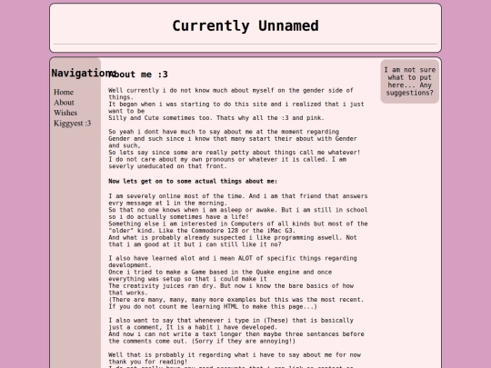Pages/about screenshot